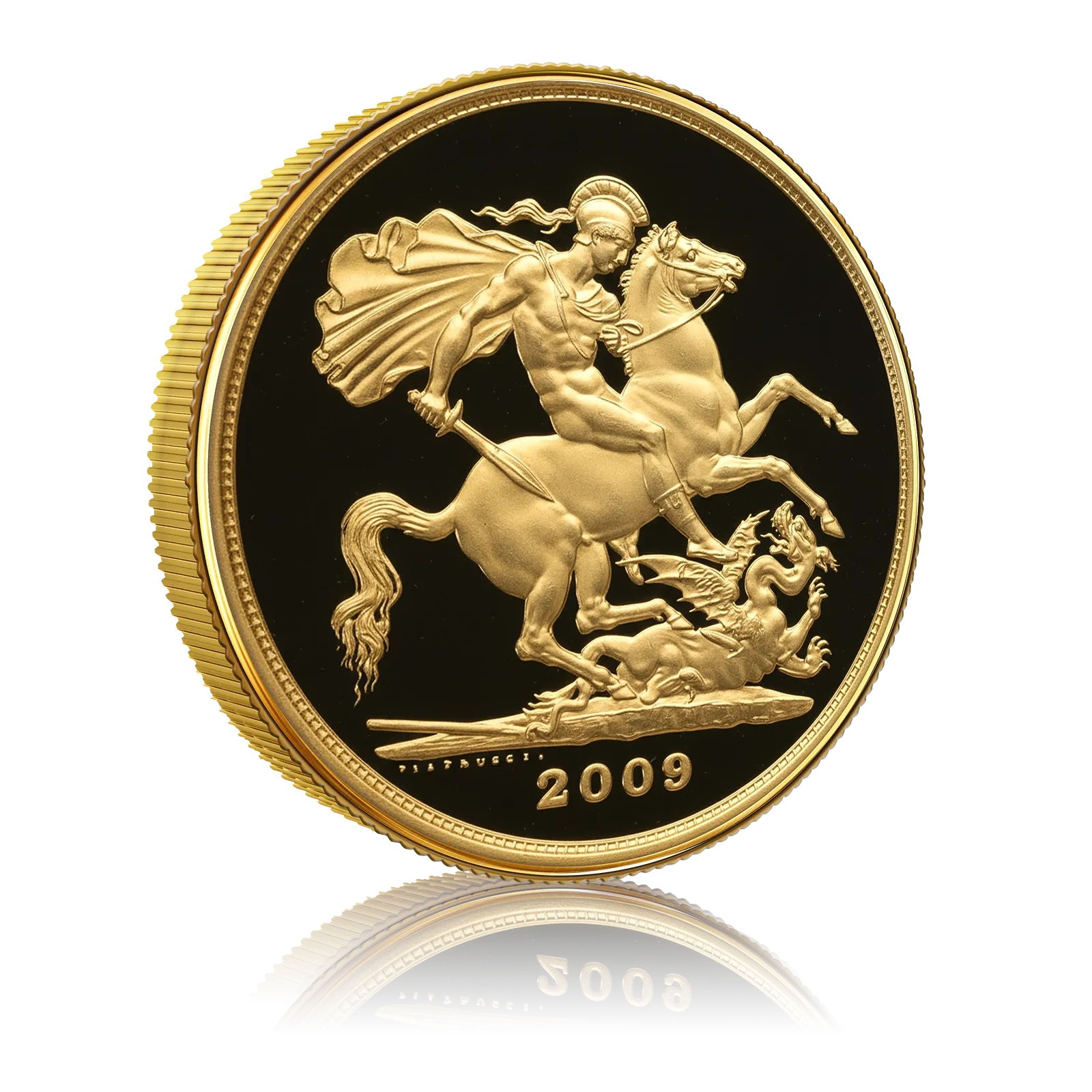 Gold Proof £5 Coin Quintuple Sovereign (2009) 4